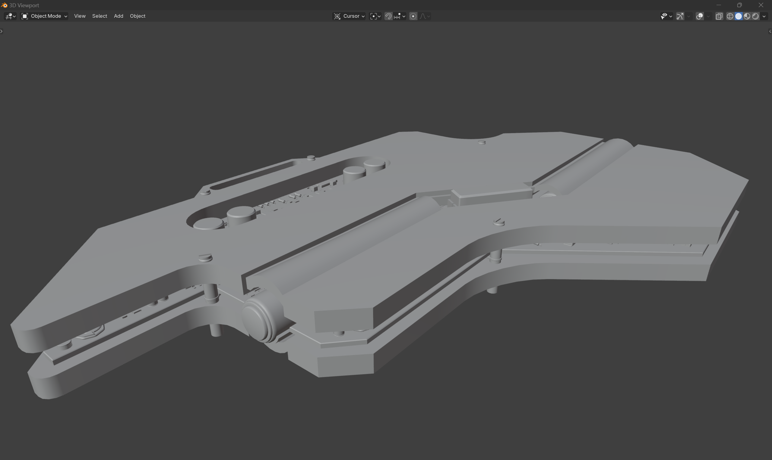 Normal material view of custom board casing